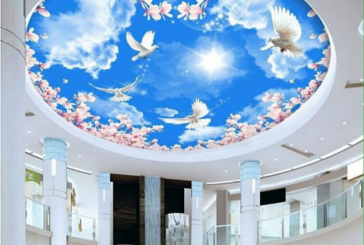 Địa chỉ cung cấp dịch vụ vẽ trần mây tại Thanh Hóa uy tín