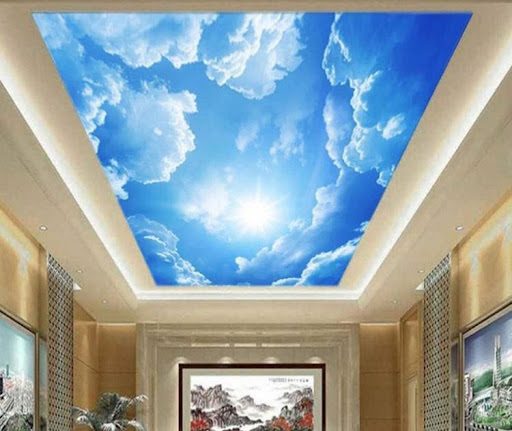 Địa chỉ cung cấp dịch vụ vẽ trần mây tại Thanh Hóa uy tín