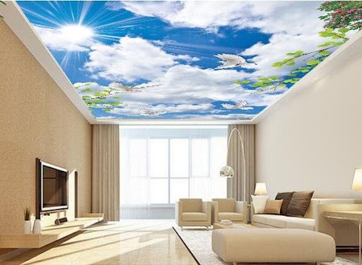 Dịch vụ vẽ trần mây tại Tuyên Quang giá rẻ, uy tín và chất lượng