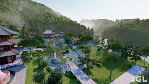 Thiết kế thi công cảnh quan khu du lịch tại Lào Cai