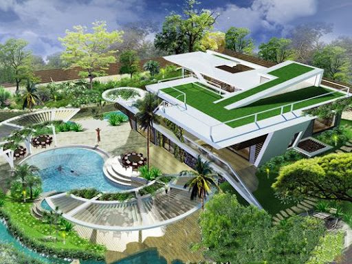 Thiết kế thi công cảnh quan khu du lịch tại Quảng Ninh uy tín