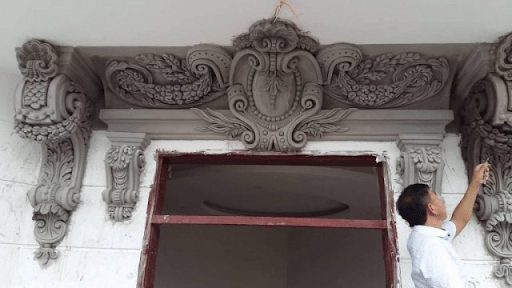 Đơn vị đắp phù điêu hoa văn tân cổ điển tại Long An chất lượng, uy tín