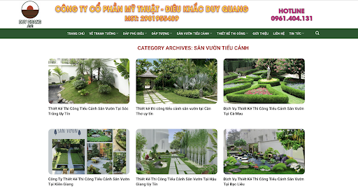 Dịch Vụ Thiết Kế Cảnh Quan Sân Vườn Tại Hà Giang