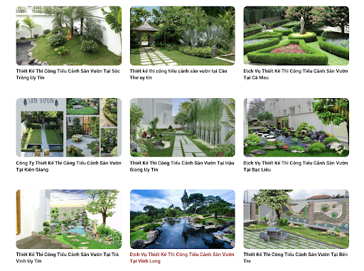 Dịch Vụ Thiết Kế Cảnh Quan Sân Vườn Tại Hà Giang