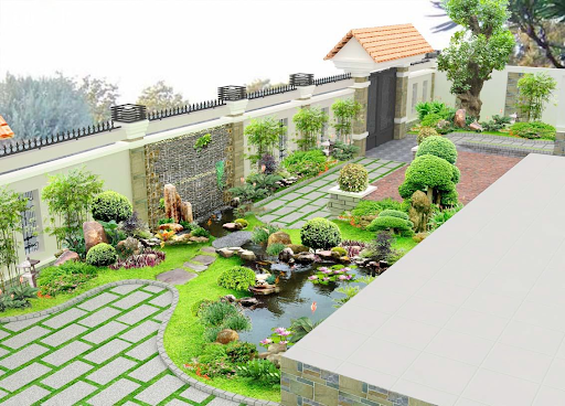 Thiết Kế Cảnh Quan Sân Vườn Tại Hải Dương