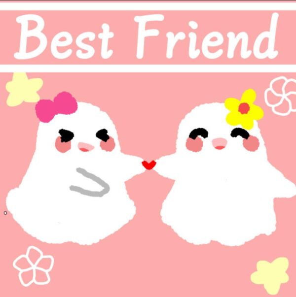 Ảnh avatar đôi bff cute