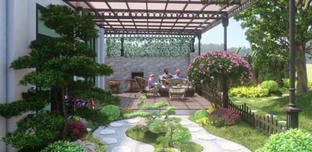 Báo giá thiết kế thi công sân vườn tại Hải Phòng