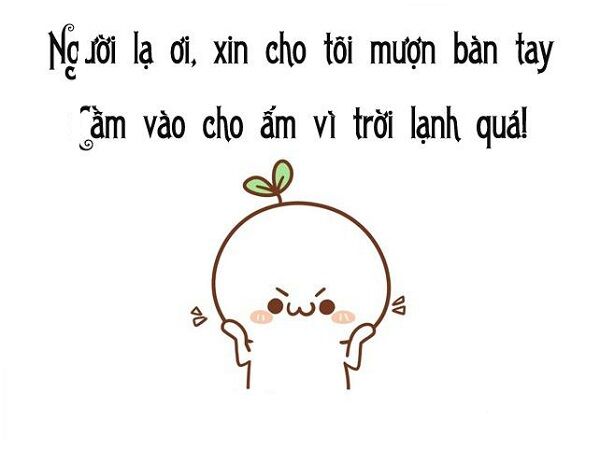 Cap thả thính mùa đông bằng thơ