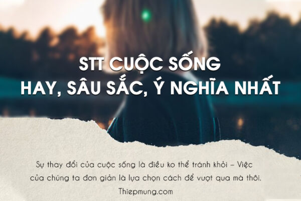 Cap thả thính sang chảnh về cuộc sống