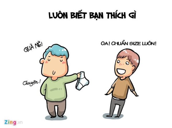 Cap về tình bạn hài hước