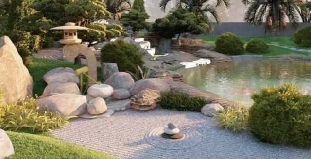 Mẫu thiết kế sân vườn đẹp tại Hải Phòng