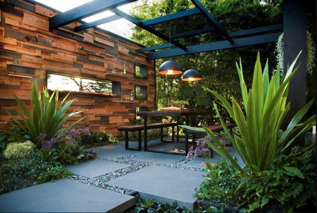 Mẫu thiết kế sân vườn đẹp tại Hải Phòng