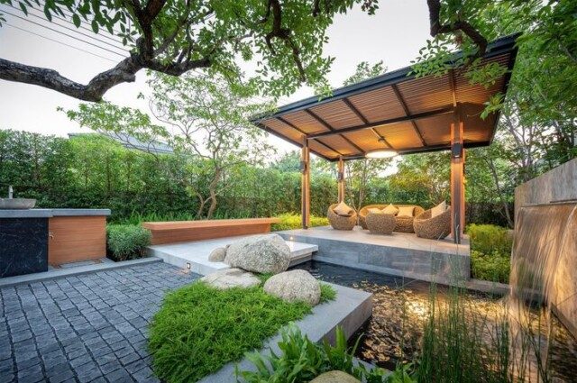 Những ý tưởng thiết kế thi công sân vườn đẹp