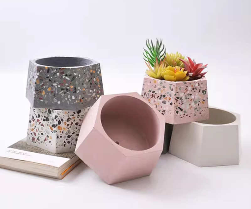 Ưu điểm của chậu cảnh Terrazzo